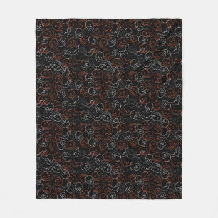 Couverture Polaire Motif de Halloween