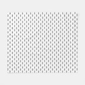 Couverture Polaire Motif de hippie (Devant (Horizontal))