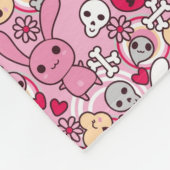 Couverture Polaire Motif de Kawaii (Coin)