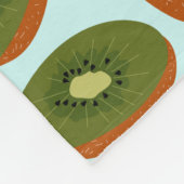 Couverture Polaire Motif de Kiwifruit (Coin)