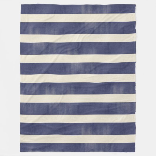 Couverture Polaire Motif de la marine en détresse (Devant)
