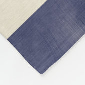 Couverture Polaire Motif de la marine en détresse (Coin)