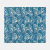 Couverture Polaire Motif de la mer tropicale (Devant (Horizontal))