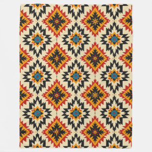 Couverture Polaire Motif de la nation Choctaw