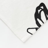 Couverture Polaire Motif de la teigne polaire (Coin)