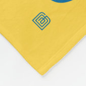 Couverture Polaire Motif de la volée d'été (Coin)