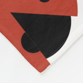 Couverture Polaire Motif De Ladybugs, Mignons Ladybugs, Red Ladybugs (Coin)