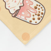 Couverture Polaire Motif de lapin mignon (Coin)