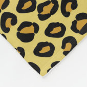 Couverture Polaire Motif de léopard (Coin)