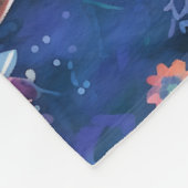 Couverture Polaire Motif de libellules vibrantes (Coin)