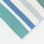 Couverture Polaire Motif de ligne (Coin)