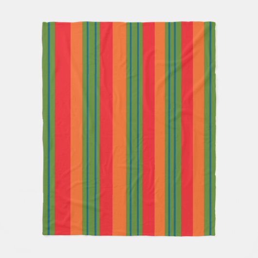 Couverture Polaire motif de ligne géométrique moderne (Devant)