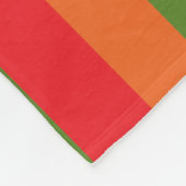 Couverture Polaire motif de ligne géométrique moderne (Coin)