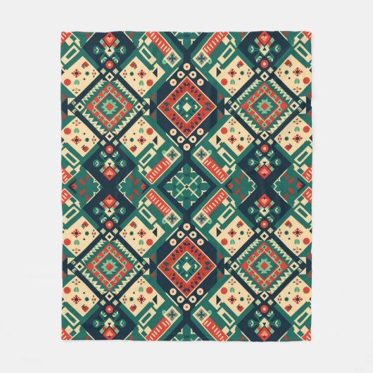 Couverture Polaire Motif de Lituanie (Devant)