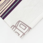 Couverture Polaire Motif de livre (Coin)