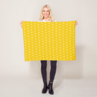 Motif de Monogramme Jaune à la moutarde ensoleillé