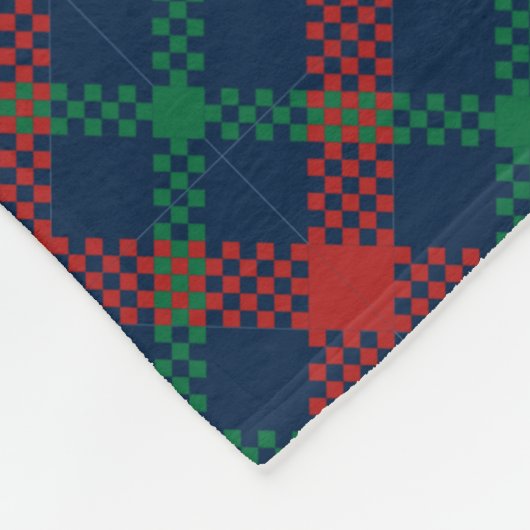 Couverture Polaire Motif de Noël 104 (Coin)