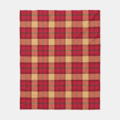 Couverture Polaire Motif de Noël Classique (Devant)