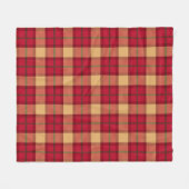 Couverture Polaire Motif de Noël Classique (Devant (Horizontal))
