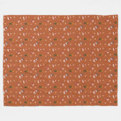 Couverture Polaire Motif de Noël Cosy | Bonhomme de neige, Cadeaux & (Devant (Horizontal))