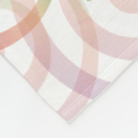 Couverture Polaire Motif de Noël joli Rainbow (Coin)