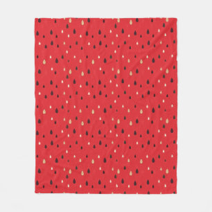 Couverture Polaire Motif de pastèque