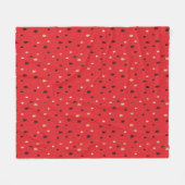 Couverture Polaire Motif de pastèque (Devant (Horizontal))