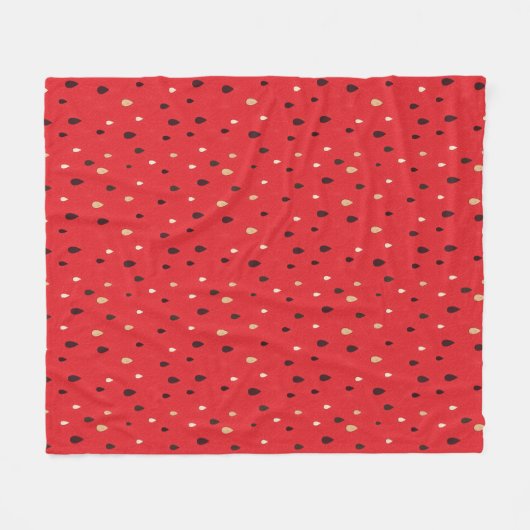 Couverture Polaire Motif de pastèque (Devant (Horizontal))