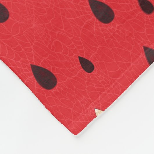 Couverture Polaire Motif de pastèque (Coin)