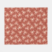 Couverture Polaire motif de patchwork d'ours (Devant (Horizontal))