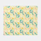 Couverture Polaire Motif de petit déjeuner (Devant (Horizontal))