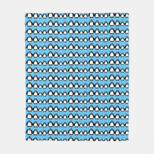 Couverture Polaire Motif de pingouins mignons
