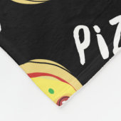 Couverture Polaire Motif de pizza (Coin)