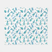 Couverture Polaire Motif De Poisson Et D'Amidon (Devant (Horizontal))