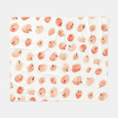 Couverture Polaire Motif de pommes Red paradise (Devant (Horizontal))