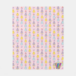 Couverture Polaire Motif de poussin de ressort de Lil