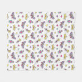 Couverture Polaire motif de princesse de ballet (Devant (Horizontal))