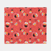 Couverture Polaire Motif de Red Elmo (Devant (Horizontal))