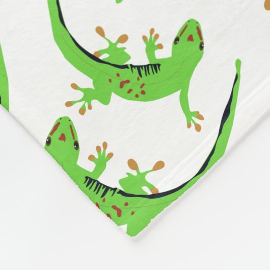 Couverture Polaire Motif de reptile Gecko Lizard (Coin)