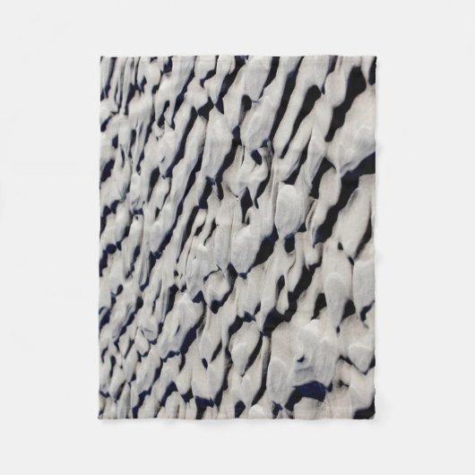 Couverture Polaire Motif de sable (Devant)