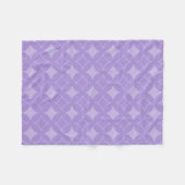 Couverture Polaire Motif de shippo Lilac (Devant (Horizontal))