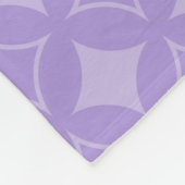 Couverture Polaire Motif de shippo Lilac (Coin)