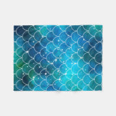 Couverture Polaire Motif de sirène (Devant (Horizontal))