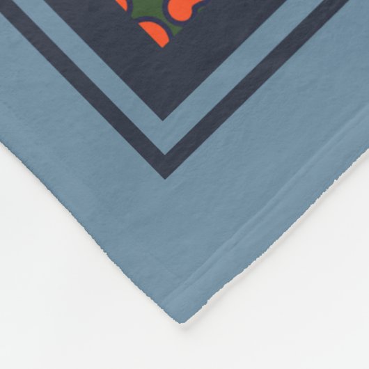 Couverture Polaire Motif de style médiéval (Coin)