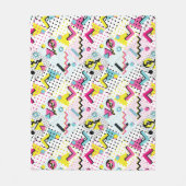 Couverture Polaire Motif de style postmoderne Memphis (Devant)