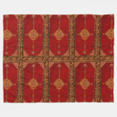 Couverture Polaire Motif de tapis persan (Devant (Horizontal))