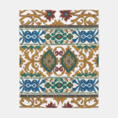 Couverture Polaire motif de tapis serbe 5 (Devant)