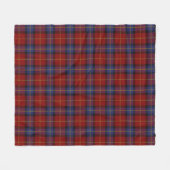 Couverture Polaire Motif de tartan (Devant (Horizontal))