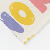 Couverture Polaire Motif de texte Dino Roar (Coin)