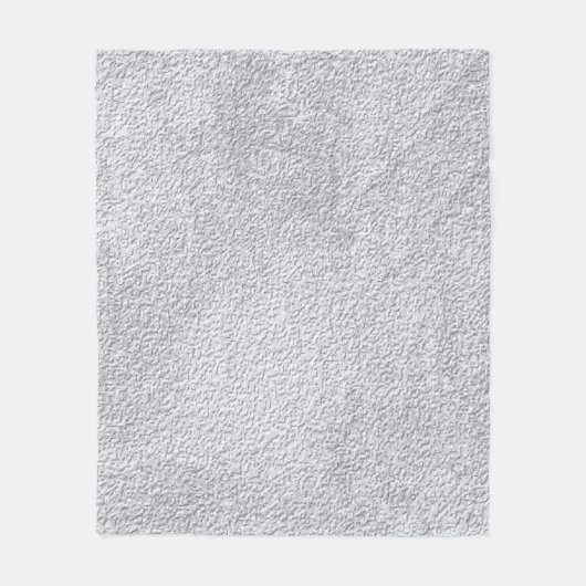 Couverture Polaire Motif de texture en pierre grise en béton (Devant)